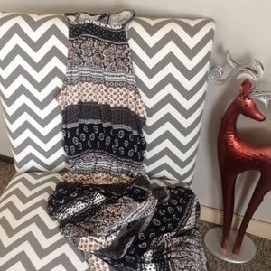 Soft & Sexy high neckline summer dress